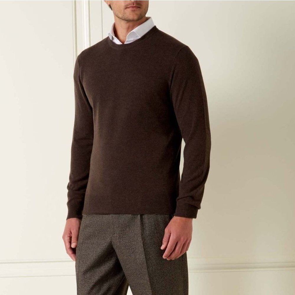 🎁 Qi Cashmere Crew Neck Sweater